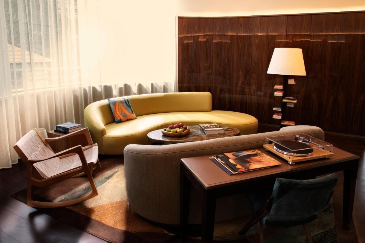 Hotel Rosewood São Paulo Extérieur photo A living room at the Mandarin Oriental, New York