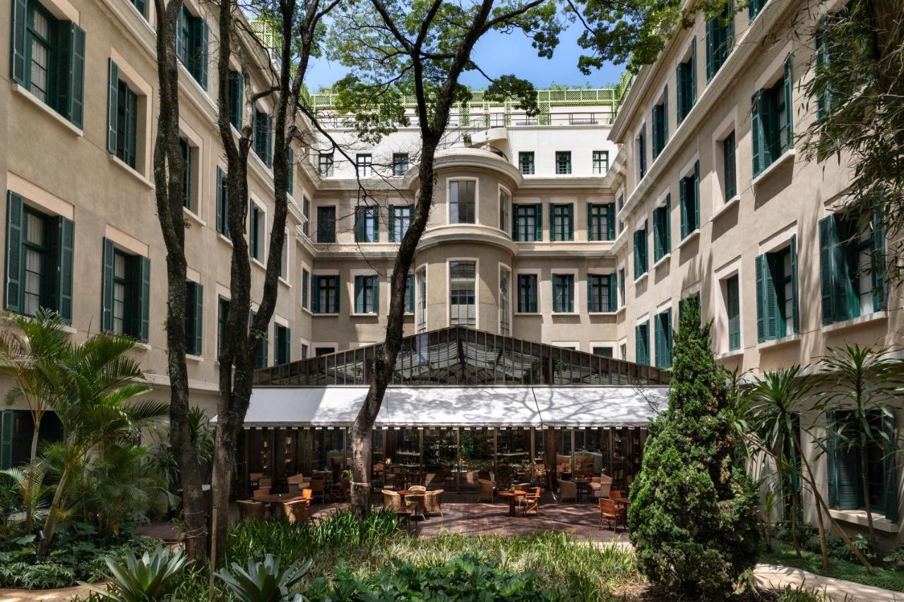 Hotel Rosewood São Paulo Extérieur photo The hotel's courtyard