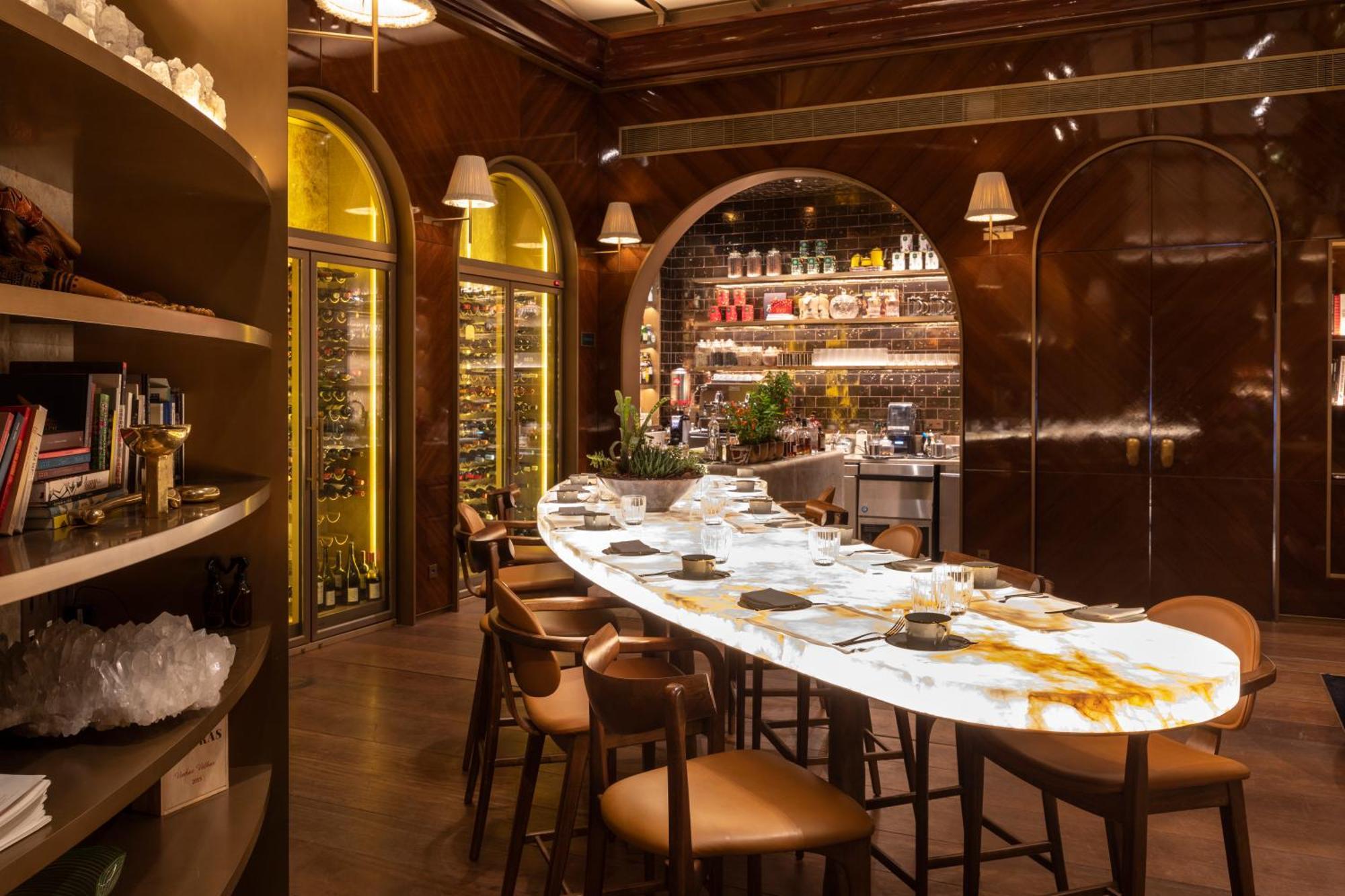 Hotel Rosewood São Paulo Extérieur photo Interior of the restaurant