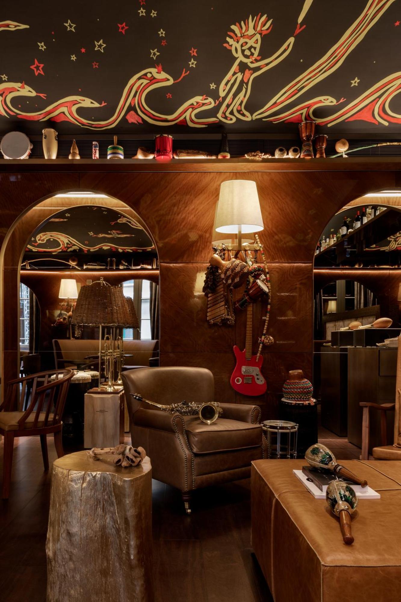 Hotel Rosewood São Paulo Extérieur photo The interior of the bar