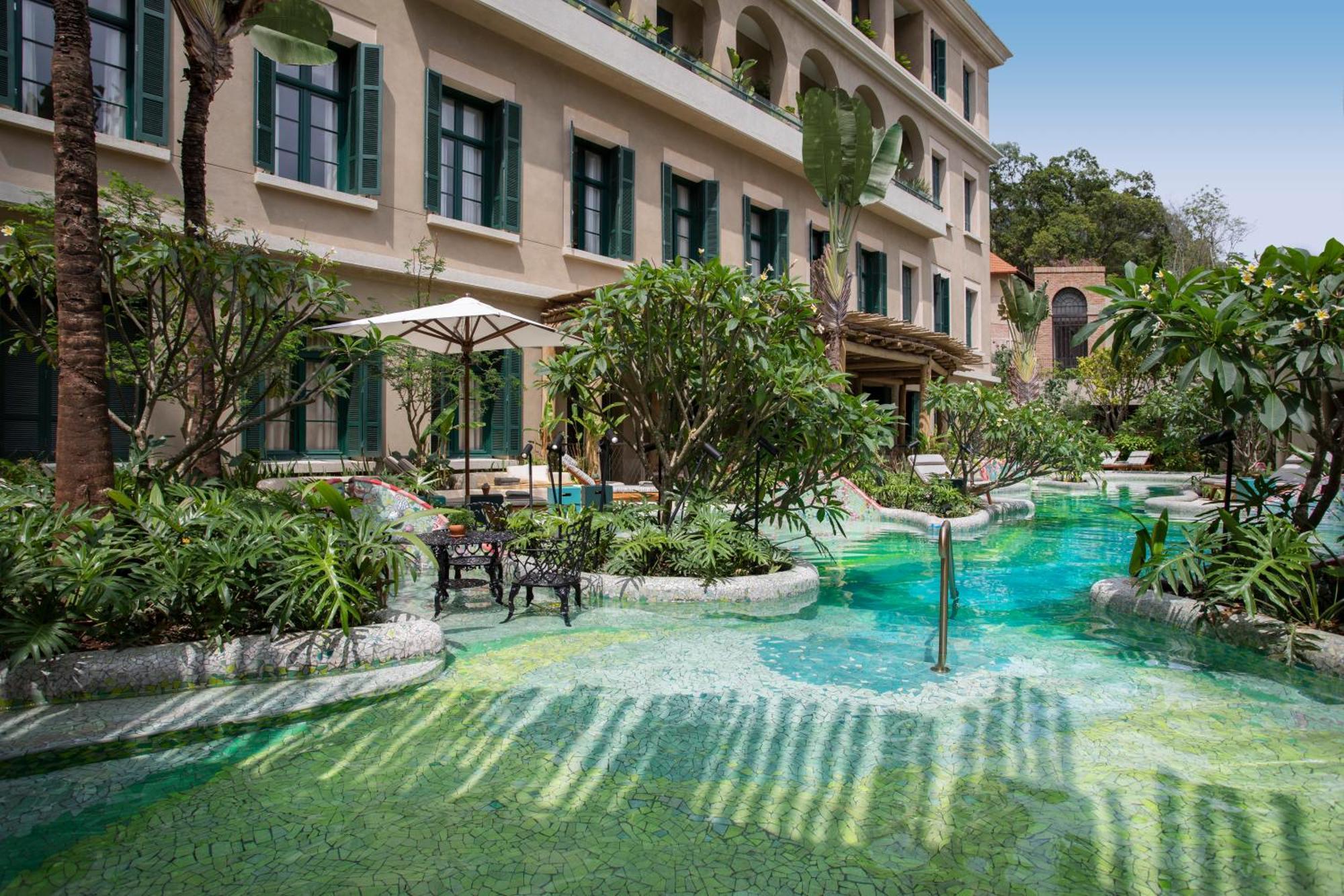 Hotel Rosewood São Paulo Extérieur photo The hotel's pool